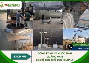 Công ty xử lý nước thải Quảng Nam có hỗ trợ thủ tục pháp lý