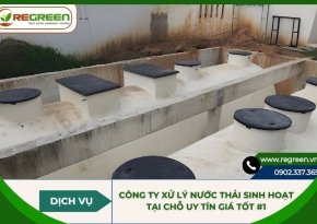 Công ty xử lý nước thải sinh hoạt tại chỗ uy tín giá tốt #1