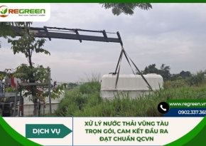 Công ty xử lý nước thải Vũng Tàu trọn gói, cam kết đầu ra